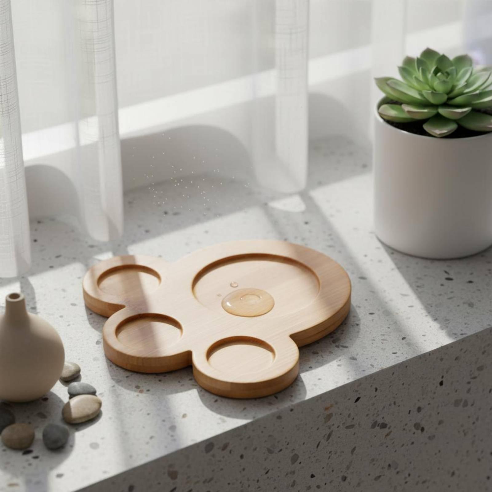 ถาดรองกระถางต้นไม้ไม้ไผ่สำหรับ - Drip Tray Saucer บทวิจารณ์และราคา