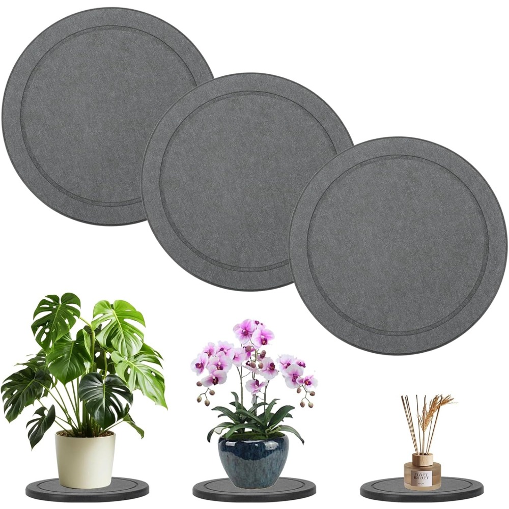 ชุดถาดรองกระถางต้นไม้ทำจากดินไ - Drip Tray Saucer บทวิจารณ์และราคา