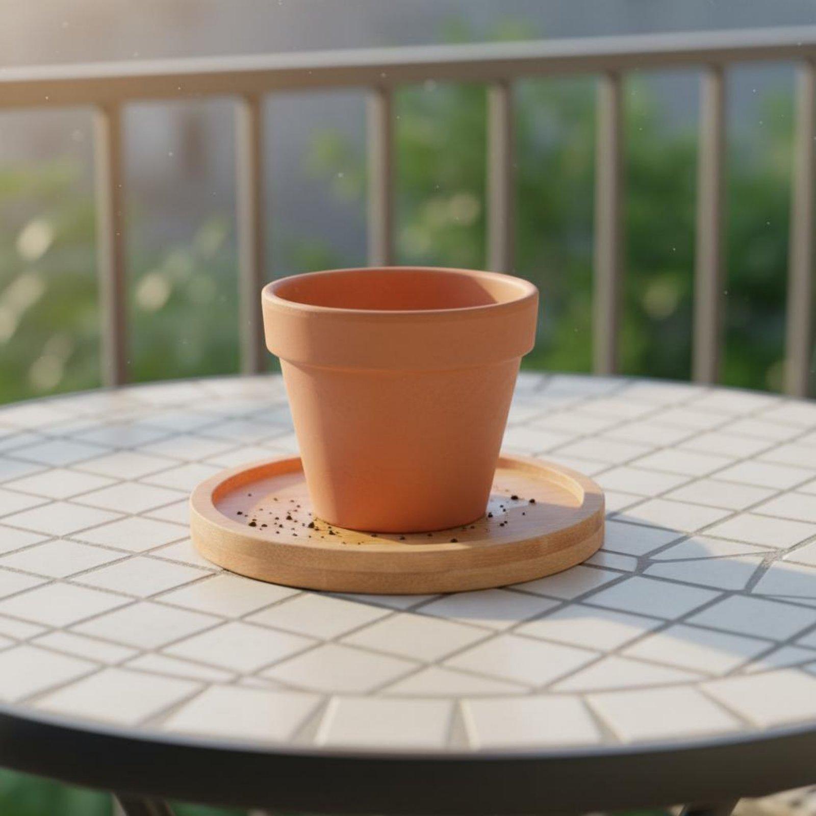 ถาดรองกระถางต้นไม้ทรงหกเหลี่ยม - Drip Tray Saucer บทวิจารณ์และราคา