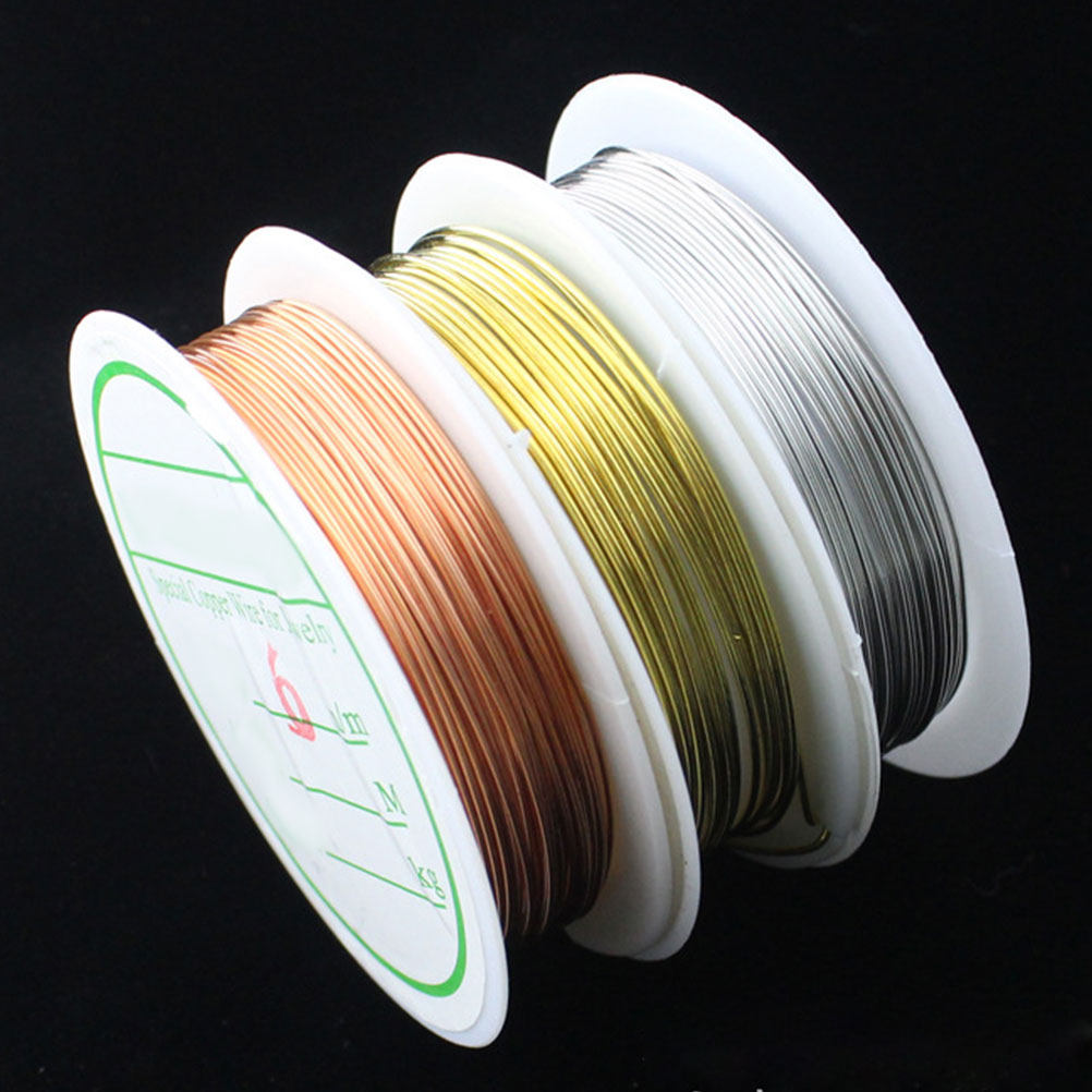 ลวดทองแดงสี 6 ม้วน ลวดอ่อนนุ่ม - Copper Wire Roll บทวิจารณ์และราคา