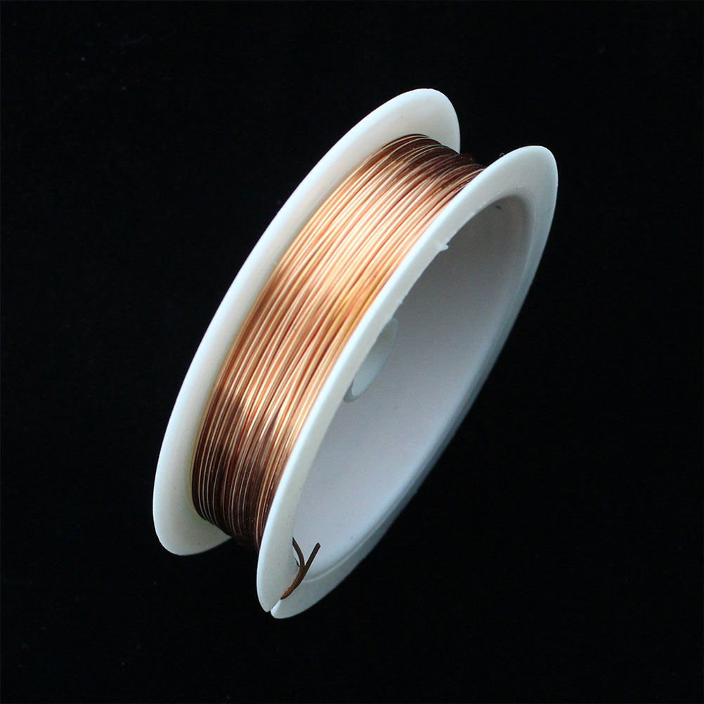 ลวดทองแดงสี 6 ม้วน ลวดอ่อนนุ่ม - Copper Wire Roll บทวิจารณ์และราคา